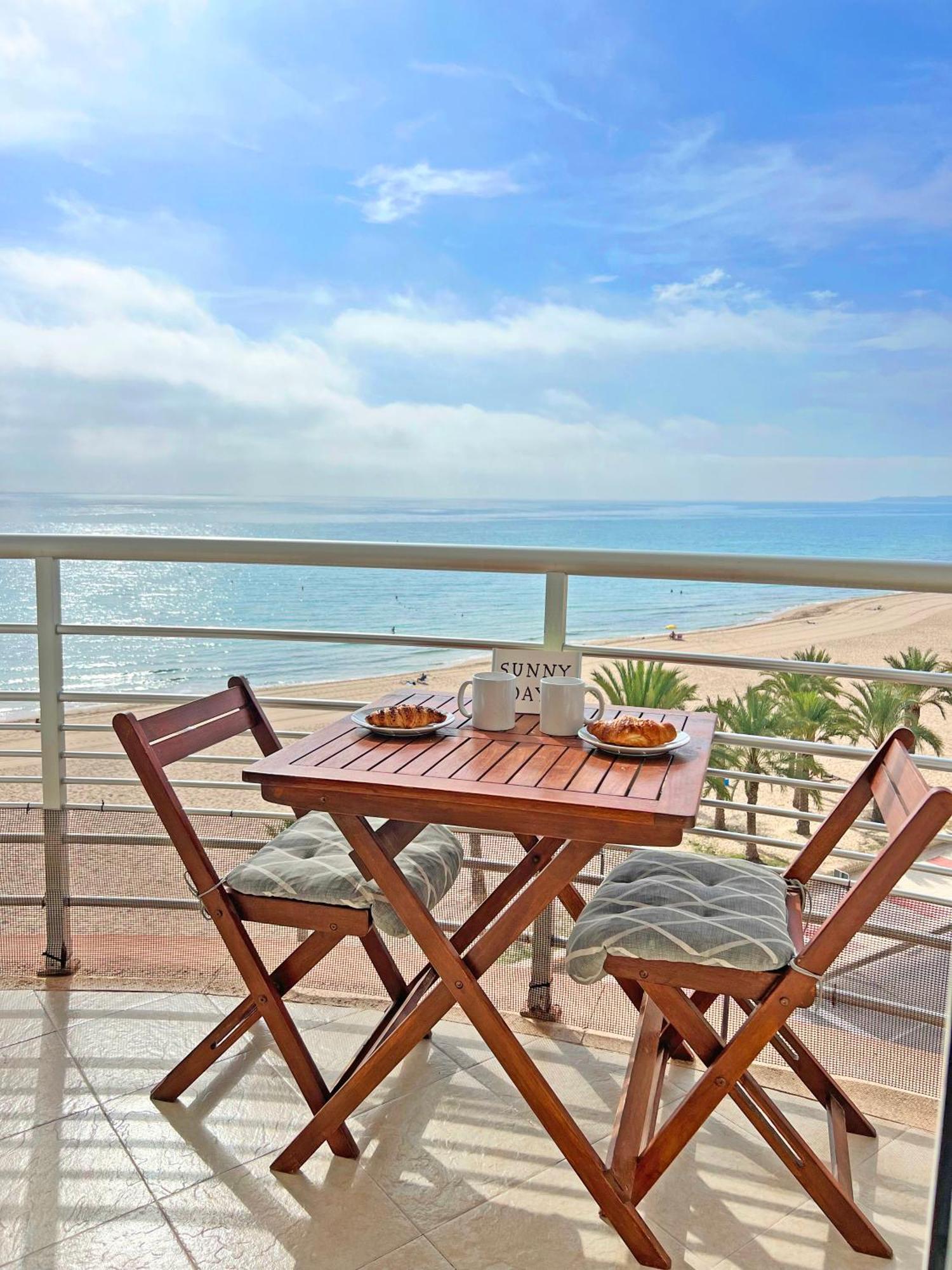 Atico Frente Al Mar 2 Terrazas Barbacoa Y Parking Sujeto A Disponibilidad Appartement El Campello Buitenkant foto