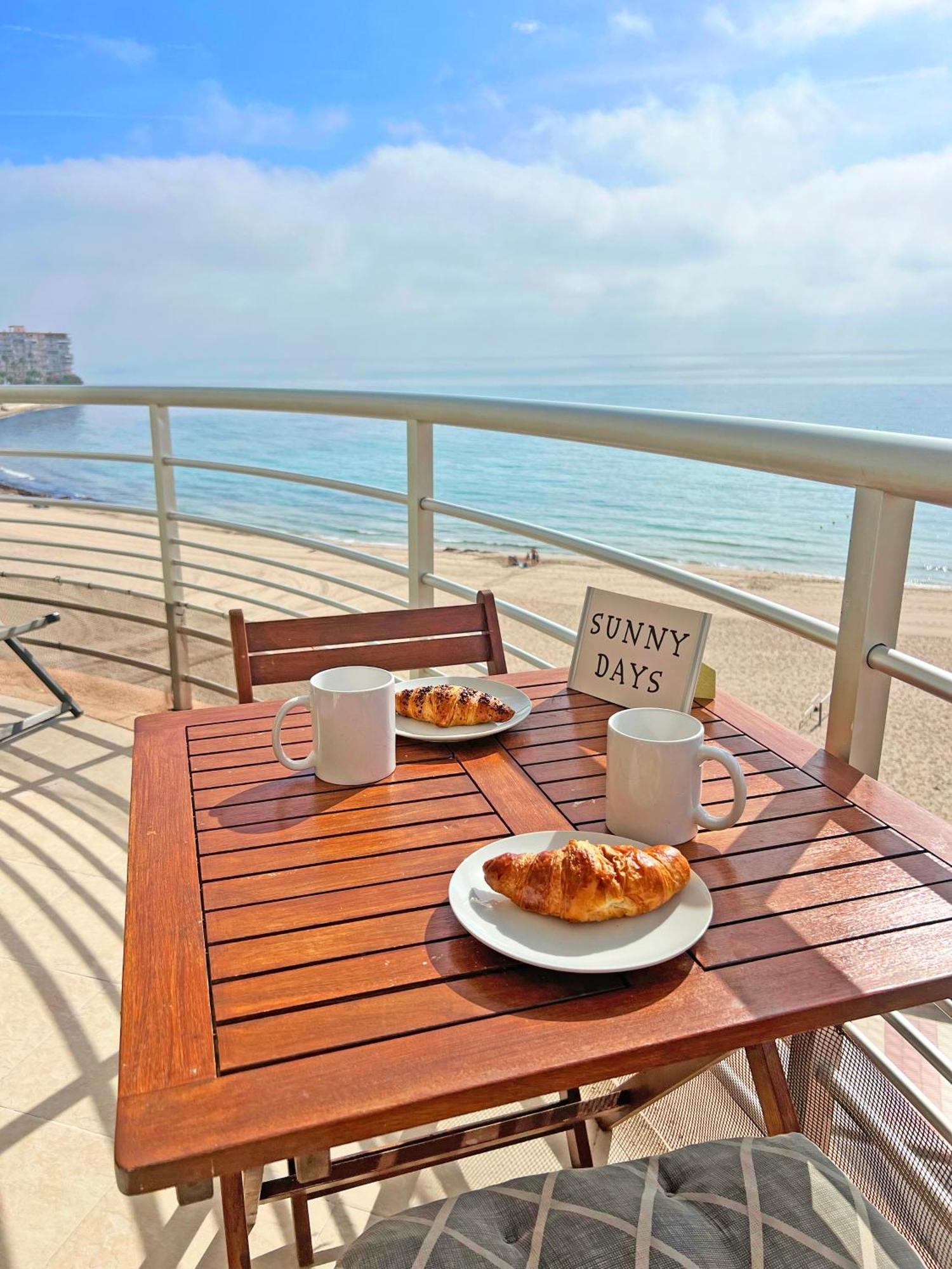 Atico Frente Al Mar 2 Terrazas Barbacoa Y Parking Sujeto A Disponibilidad Appartement El Campello Buitenkant foto